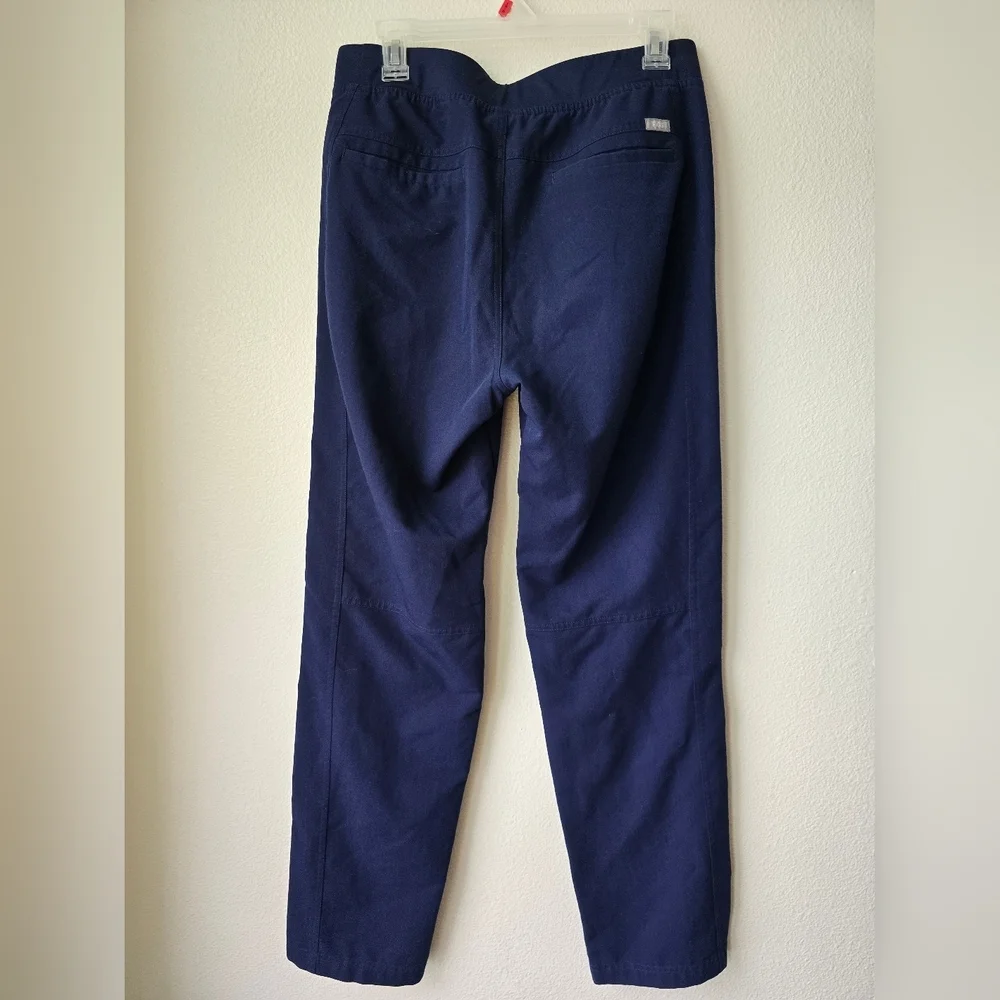 Figs Men's Navy Joggers with White Tie